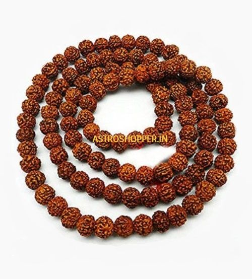 5 Mukhi Rudraksha Mala 108 Beads ( Nepali ) Activated & Siddh