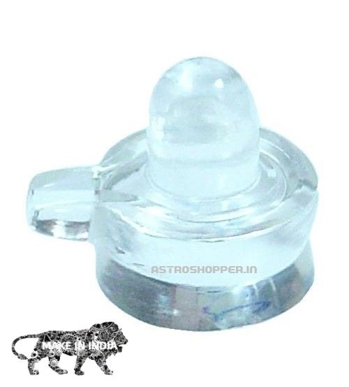 Sphatik Siddh Shivling ( 75 Gm.) Available in 55 to 200 Gm.