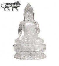 Sphatik Lord Buddh Statue ( 75 Gm.) 55 to 200 Gm ( Activated & Siddh )